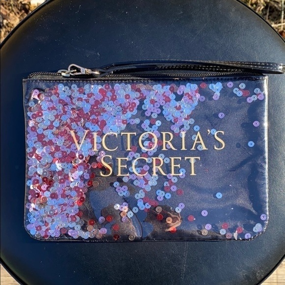 Victoria’s Secret Wristlet Movable Confetti Sequins - Picture 2 of 8